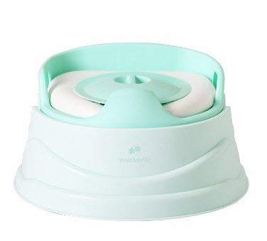 Potty Training System Mint Green Easy Potty 3-in -1 with Removable Bowl for Hassle Free Cleaning – Best for Potty Training Toddler or Baby – Colorful & Comfortable Potty Suitable for Travelling