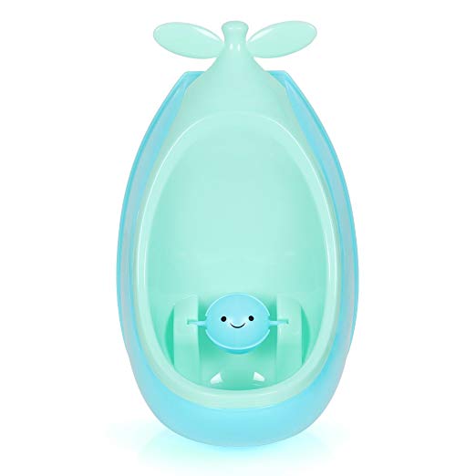 NEX Cute Potty Training Urinal for Boys with Funny Aiming Target Game
