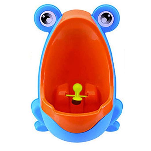 LEORX Toilet Urinal Frog Potty Boys Potty Training Urinal with Fun Aiming Target