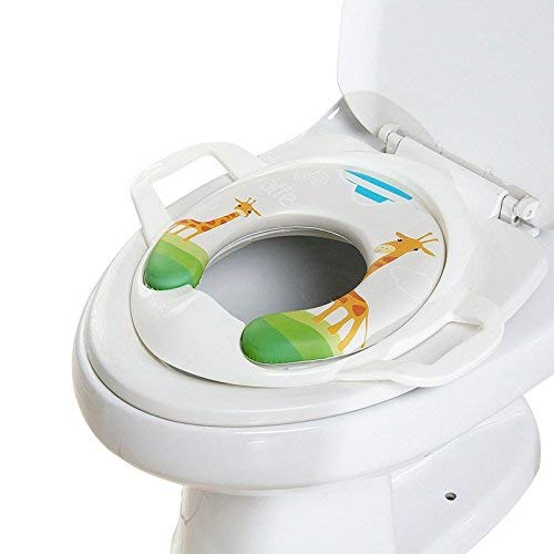Comfort Foam Cute Pattern Potty Training Seat for Boys or Girls, Toddlers Potty Ring