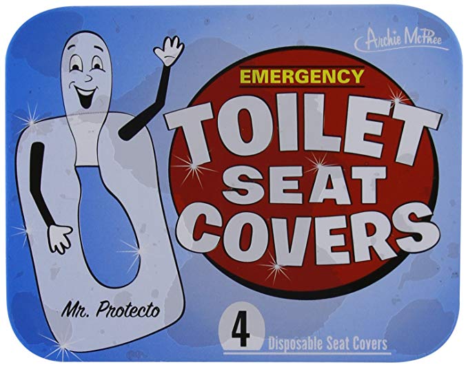 Accoutrements Emergency Toilet Seat Covers