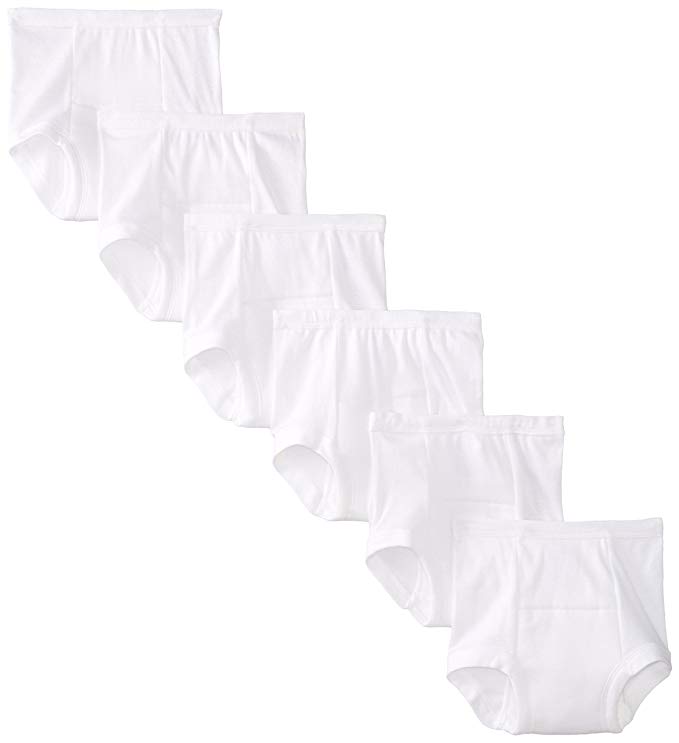 Gerber Unisex Baby 6 Pack Training Pants (Baby) - White