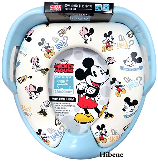 Disney Mickey Mouse Classic Children Potty Soft Toilet Training Seat Cover