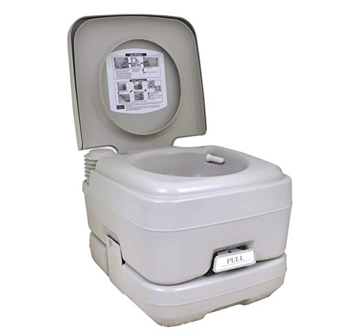 2.8 Gallon Portable Toilet Flush Travel Outdoor Camping Hiking Toilet