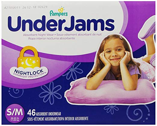 Pampers UnderJams Size 7, 46 Count