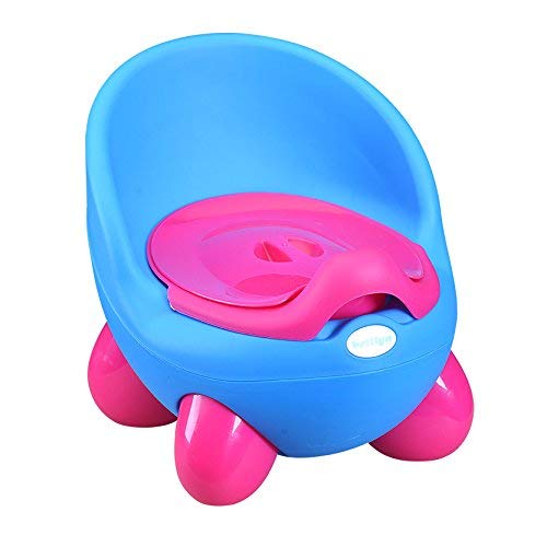 Beiliya Baby Egg Potty With Cover, Child Potty Trainer,Blue