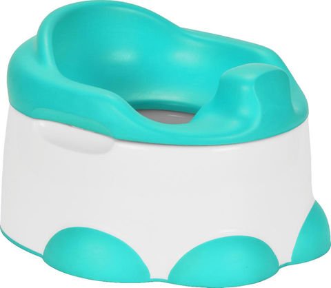 Bumbo Step 'n Potty 3-in-1 Toddler Seat Potty Training Toilet Stool - Robin Egg Blue