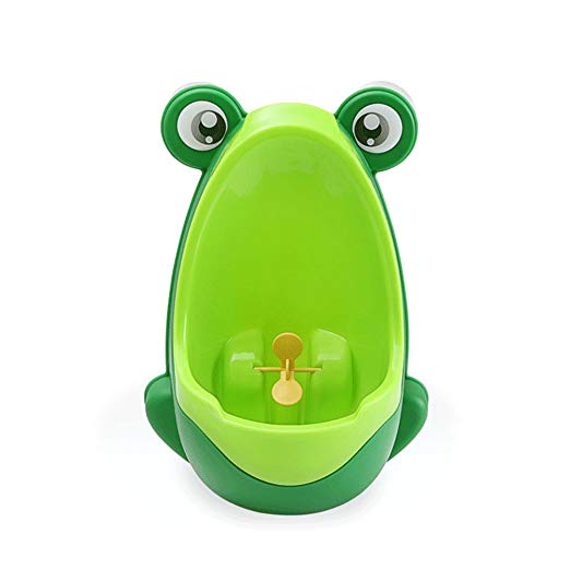 Cute Pp Frog Potty Training Urinal for Boys Pee (Green)