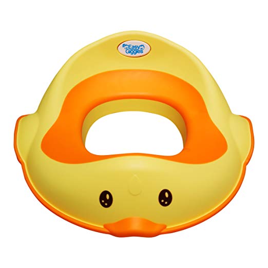 Waddles The Duck Potty by Easy Giggles - The Cutest Potty Training Seat That Fits All Toilets Perfectly and Securely - Designed to be Loved by All Boys and Girls for an Easy Potty Training Experience