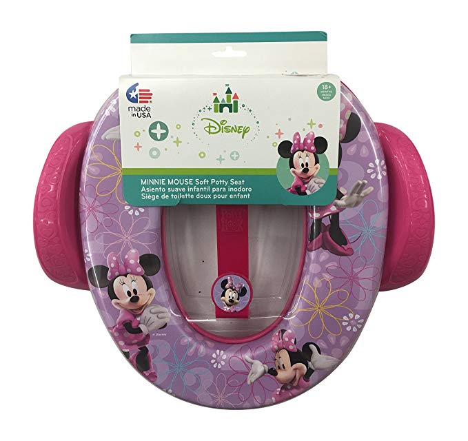 Disney Minnie Mouse Soft Potty Seat with Handles and Hook
